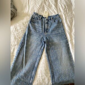 Sandro Rhinestone Jeans